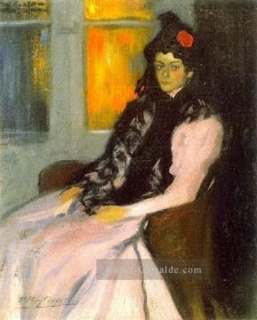 Lola Picasso soeur l artiste 1899 Pablo Picasso Ölgemälde